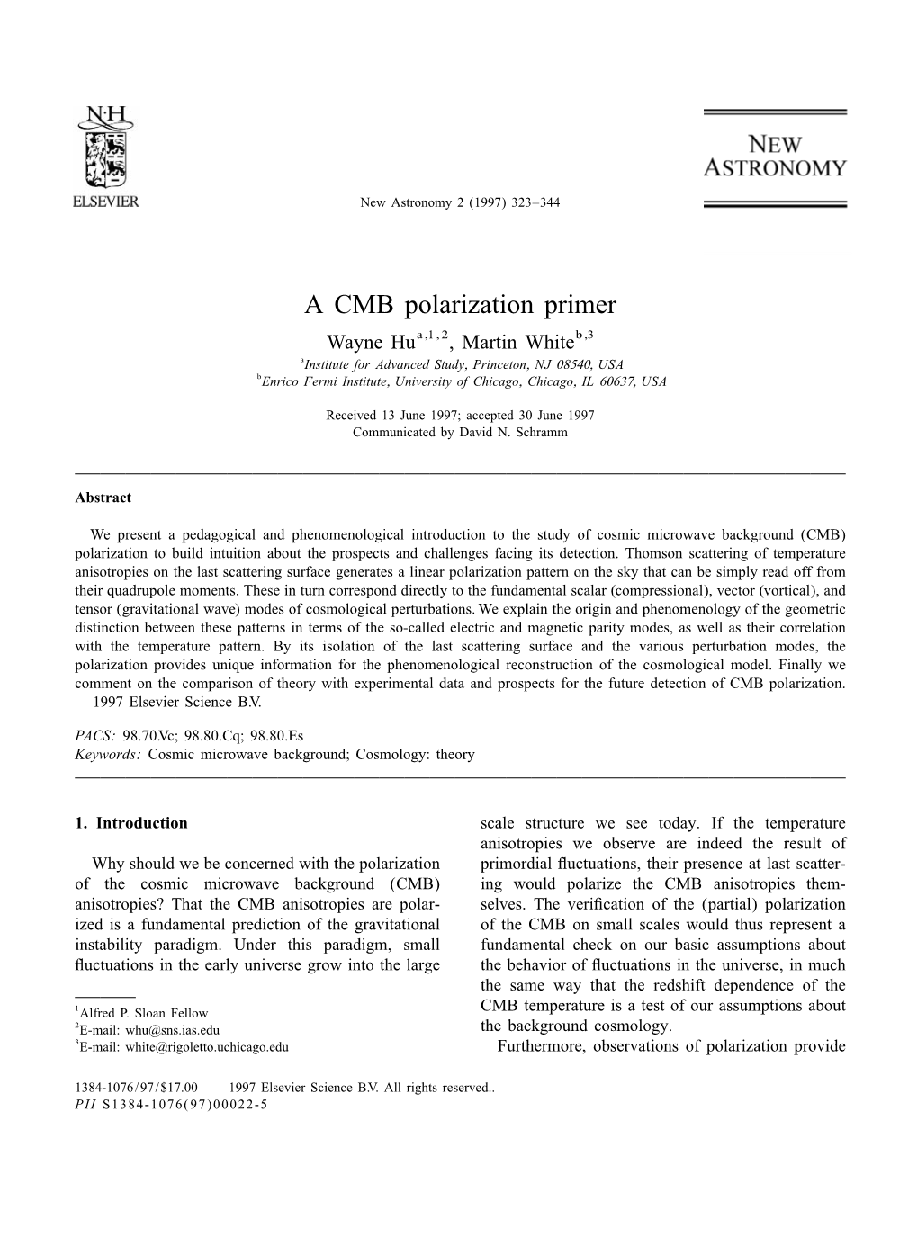 A CMB Polarization Primer