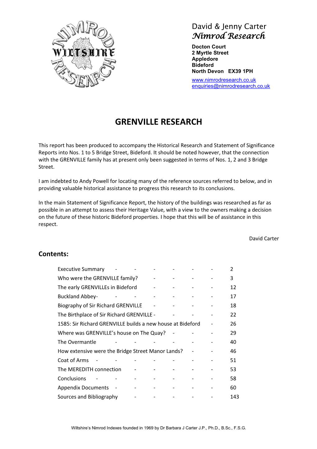 Grenville Research