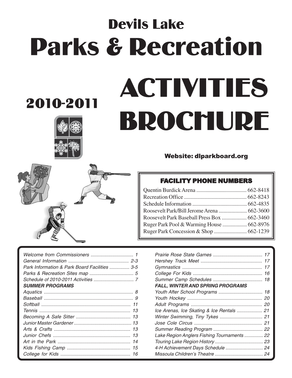 Activities Brochure