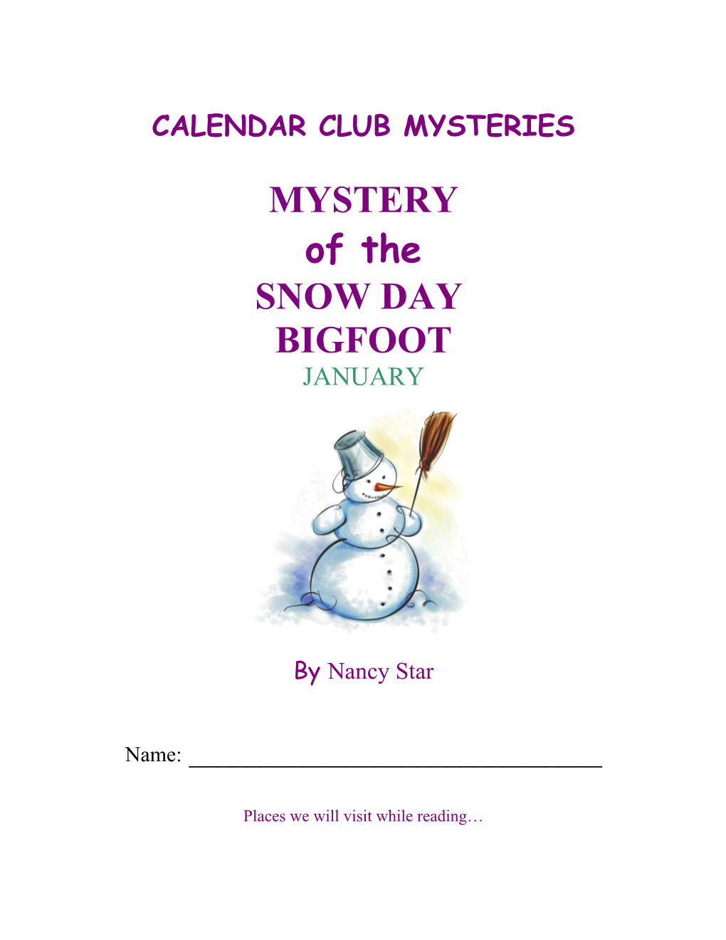 Calendar Club Mysteries