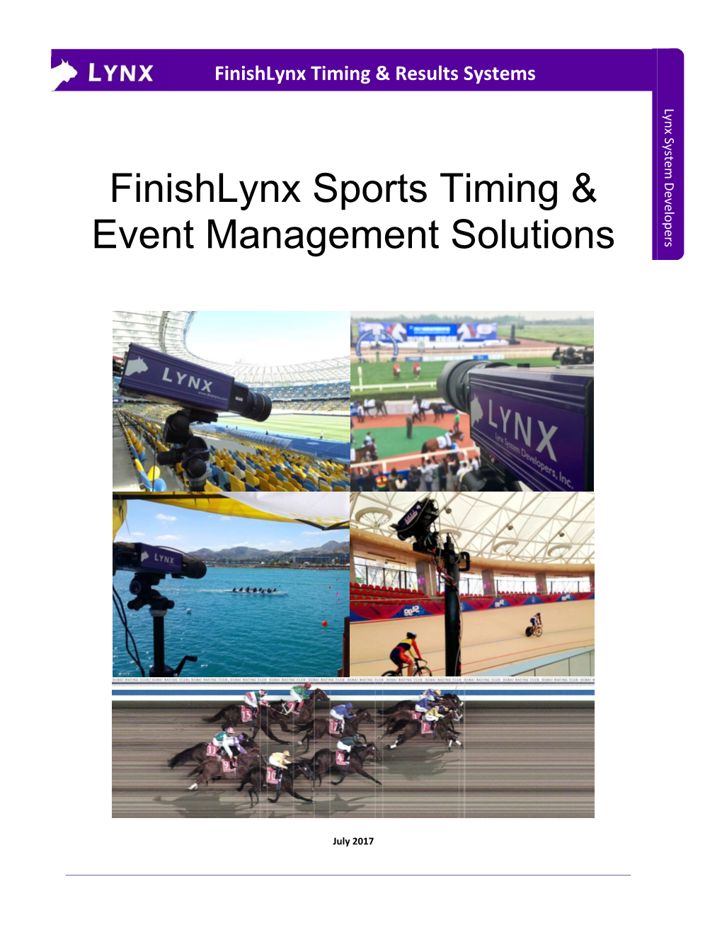 Finishlynx Sports Timing Systems