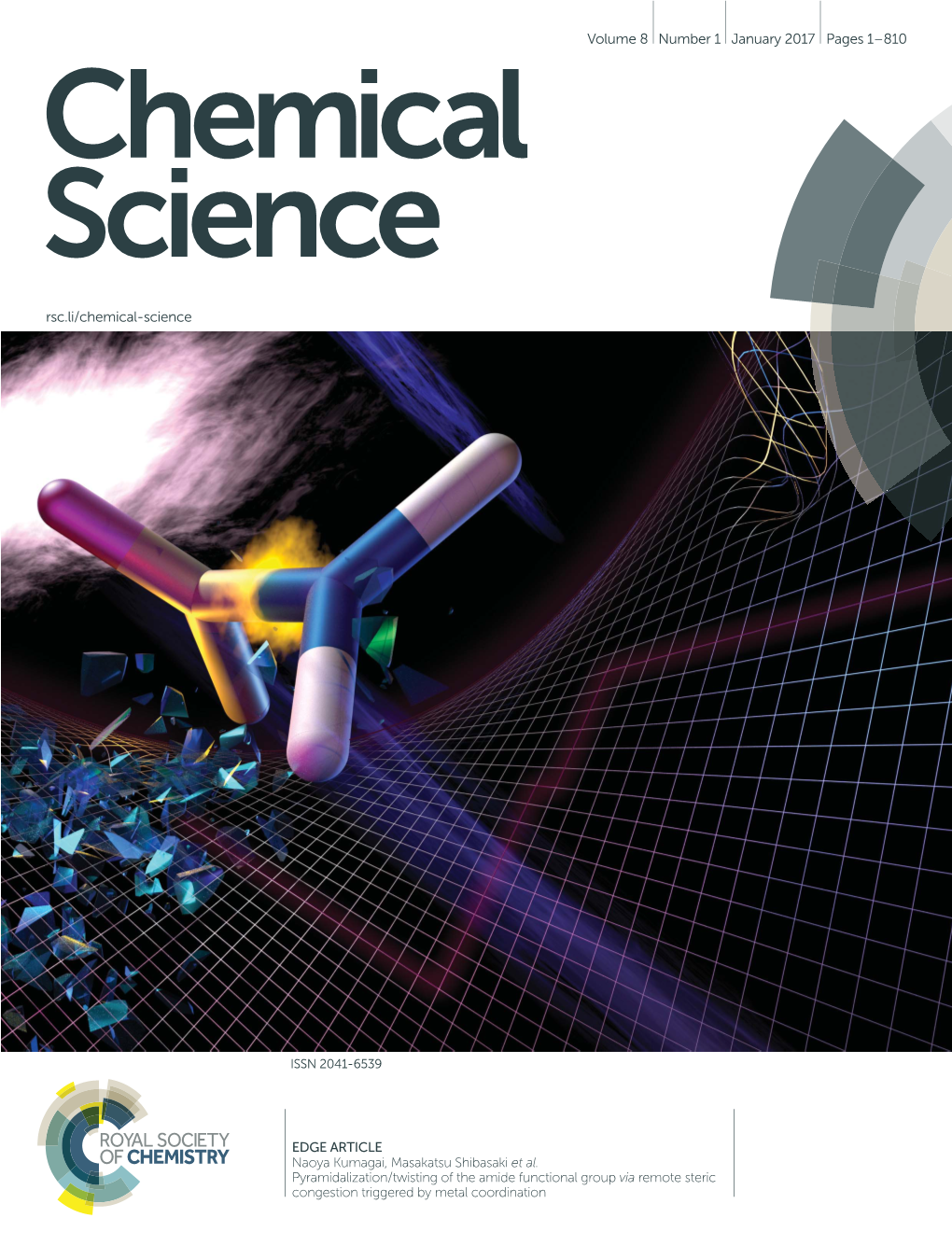 Pyramidalization/Twisting of the Amide Functional Group Via Remote Steric Congestion Triggered by Metal Coordination Chemical Science