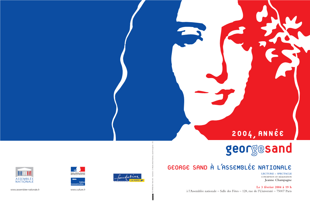 George Sand À L'assemblée Nationale