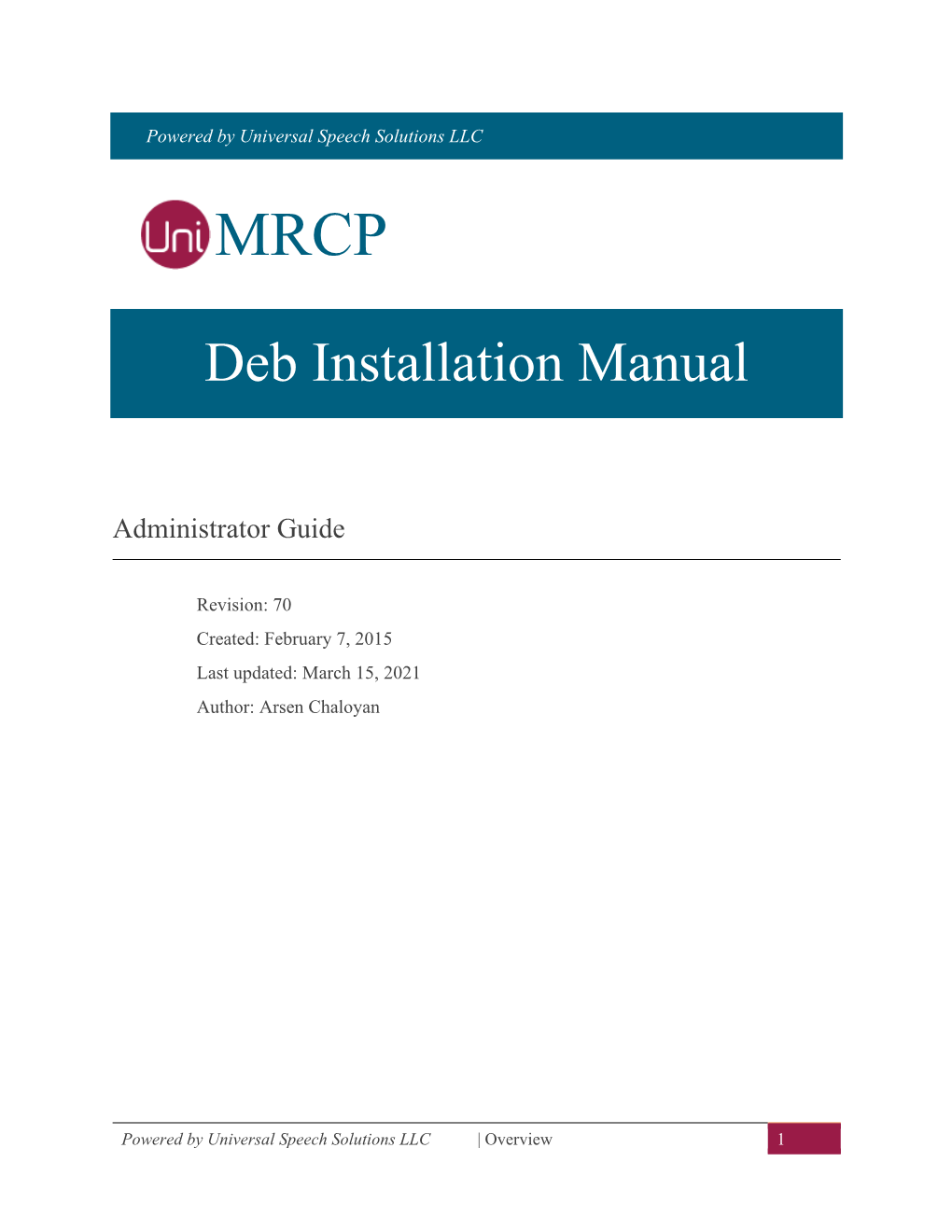 Debian Installation Manual