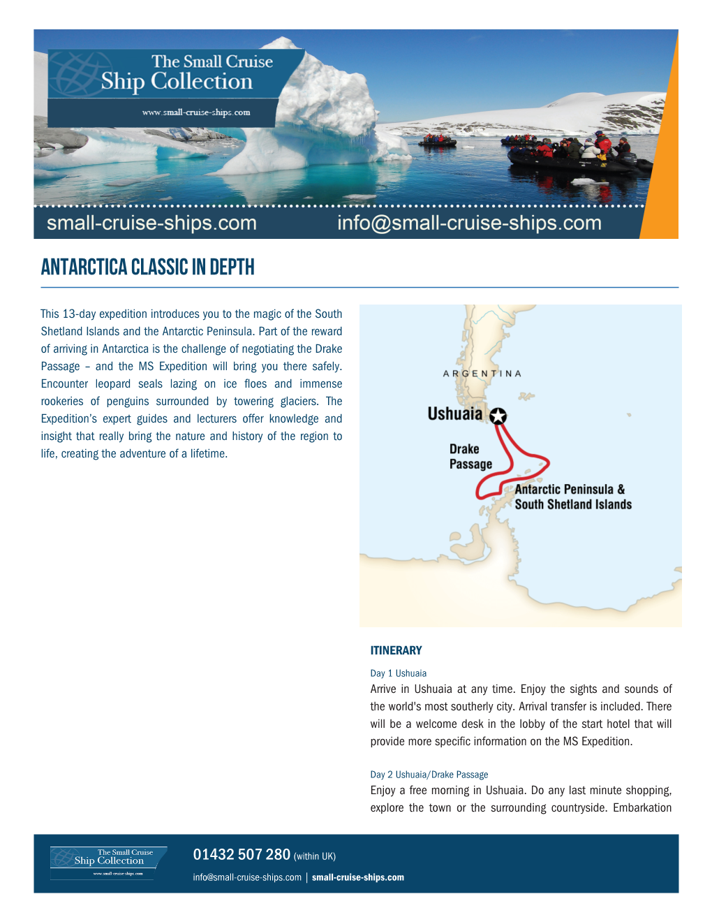 Antarctica Classic in Depth