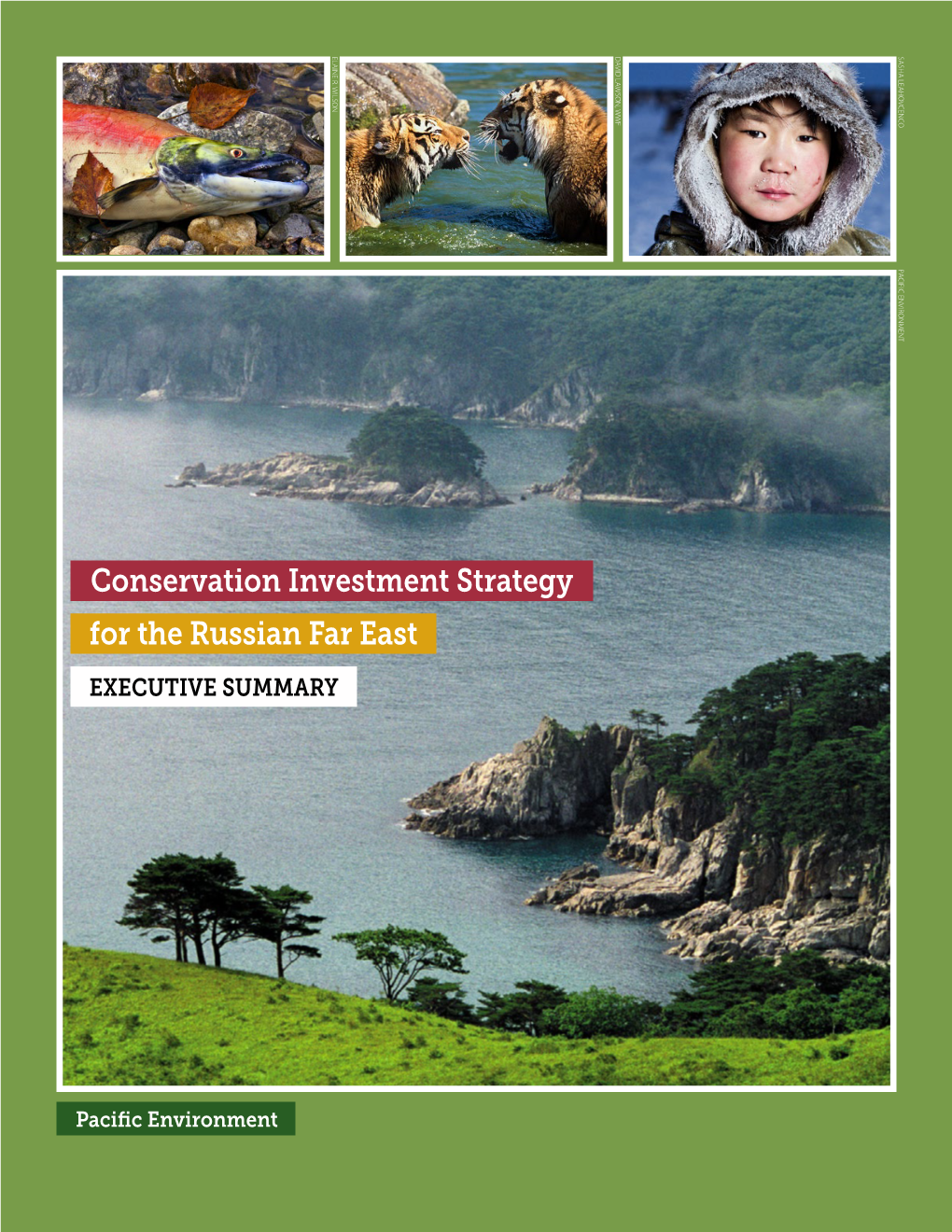 Conservation Investment Strategy for the Russian Far East AUTHORSHIP and ATTRIBUTION