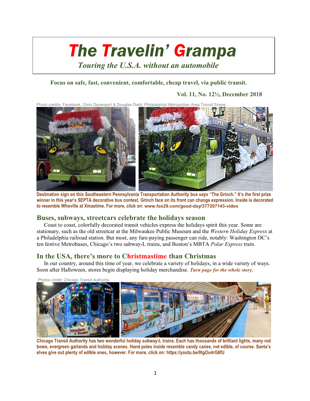 The Travelin' Grampa