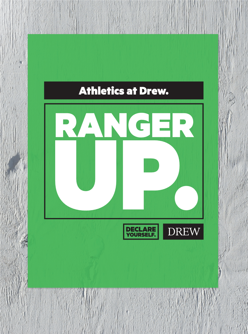 Athletics at Drew. RANGER