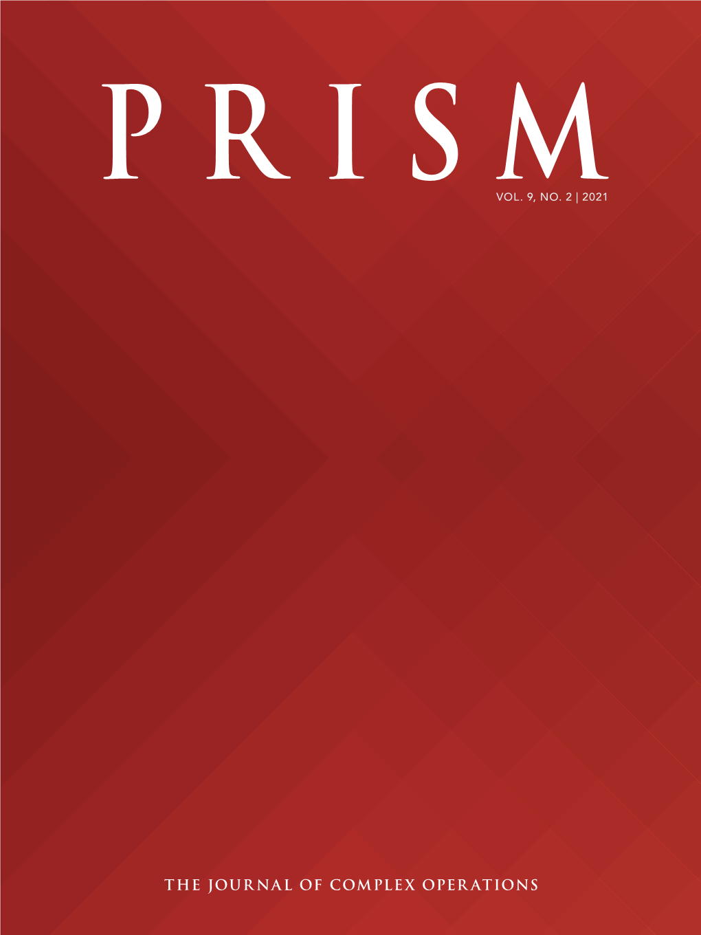 Prism Vol. 9, No. 2 Prism About Vol