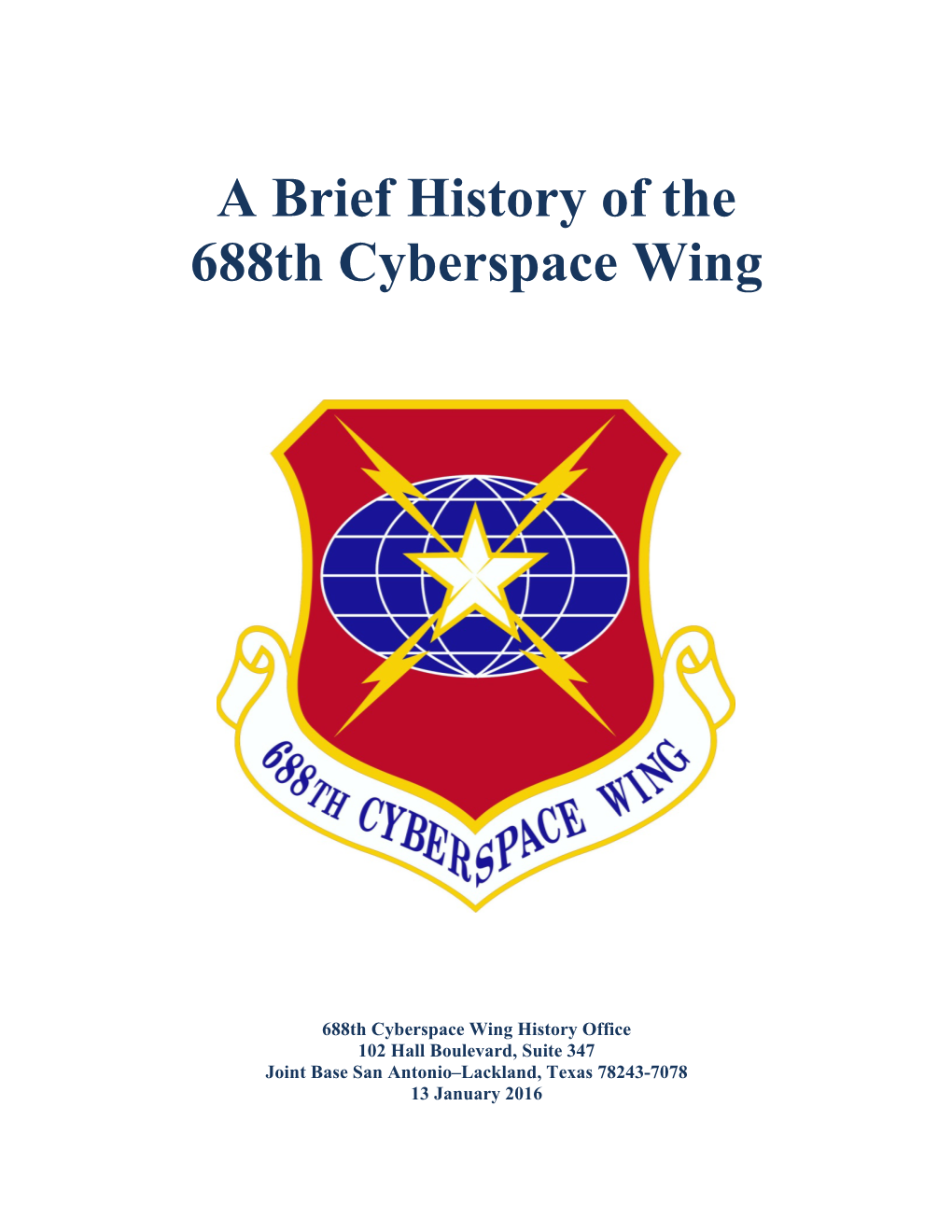 688Th Cyberspace Wing