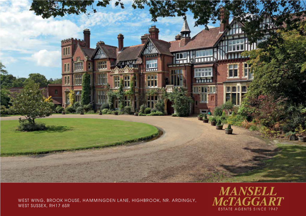 West Wing, Brook House, Hammingden Lane, Highbrook, Nr. Ardingly, West