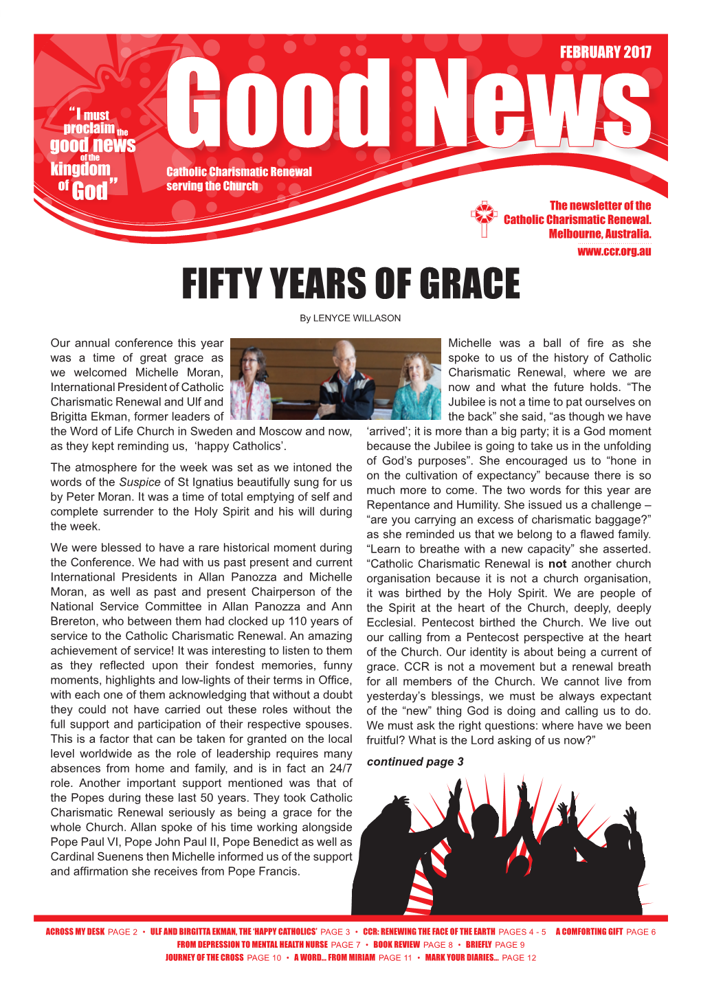 FIFTY YEARS of GRACE by LENYCE WILLASON