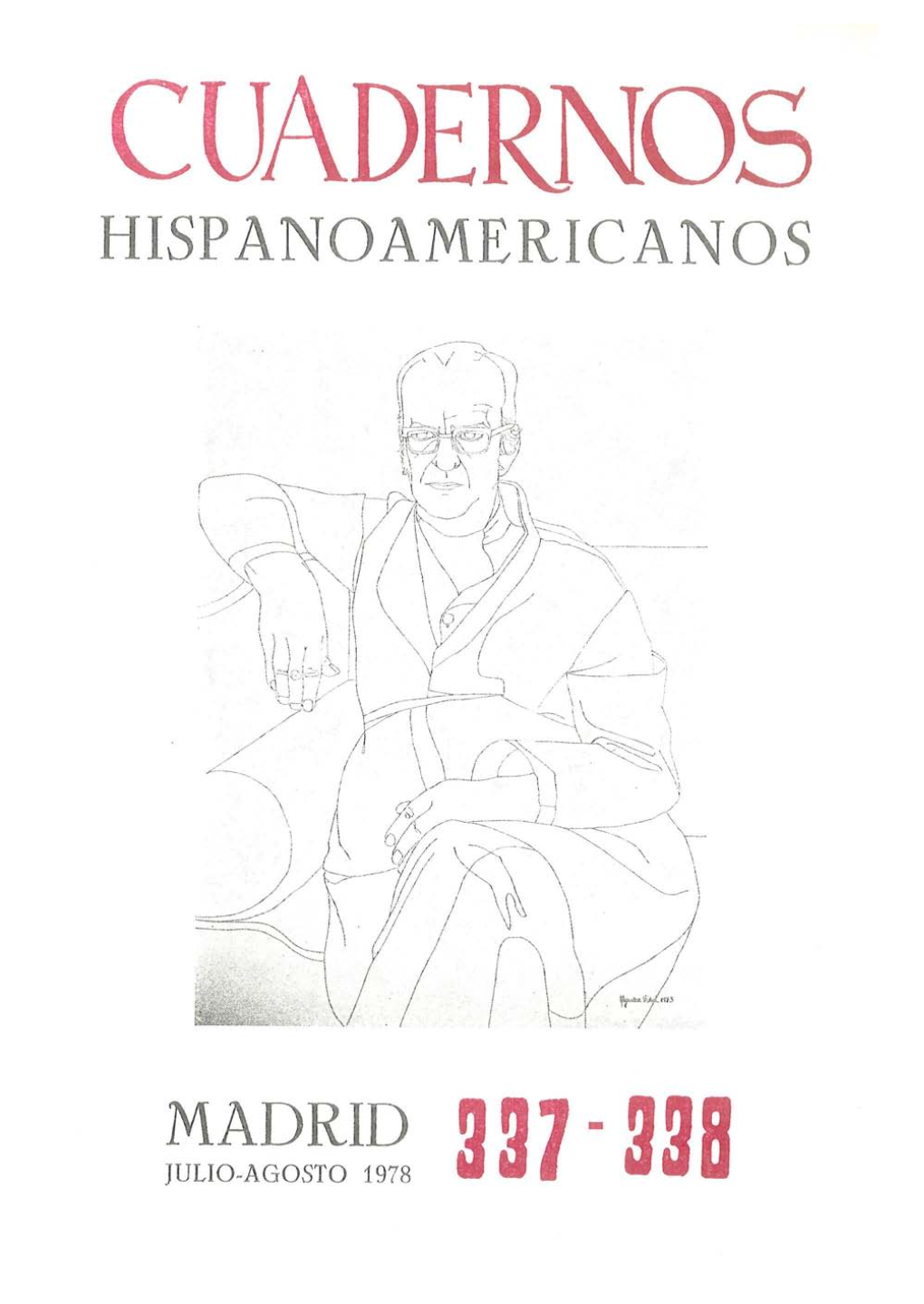 Cuadernos Hispanoamericanos Nº 337-338, Julio-Agosto 1978