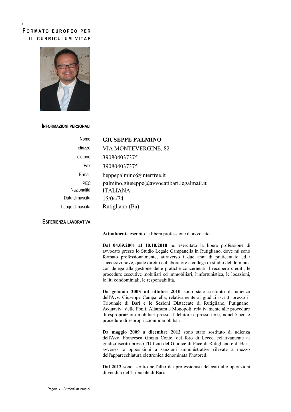 Curriculum Vitae