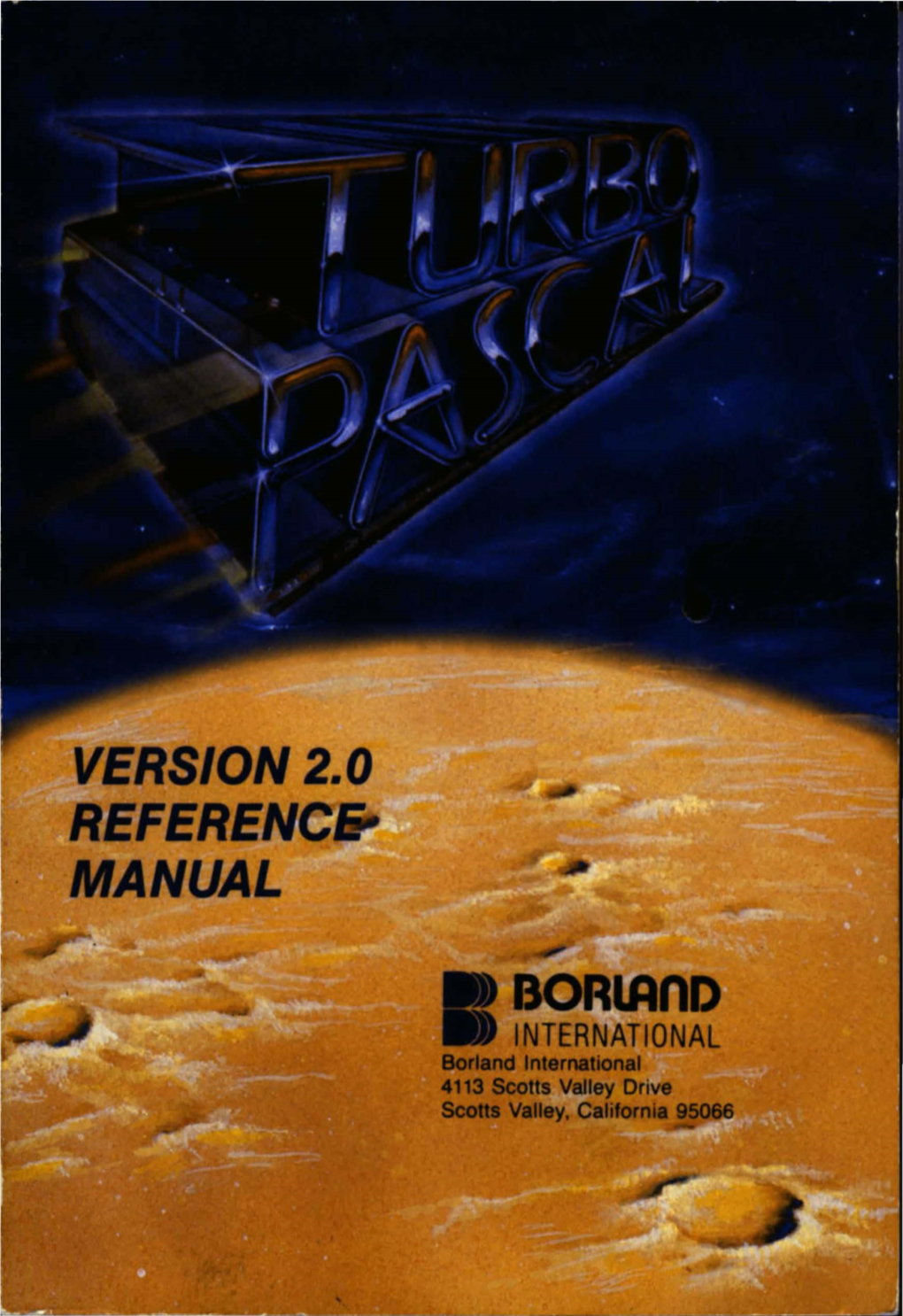 VERSION 2.0 Referene MANUAL