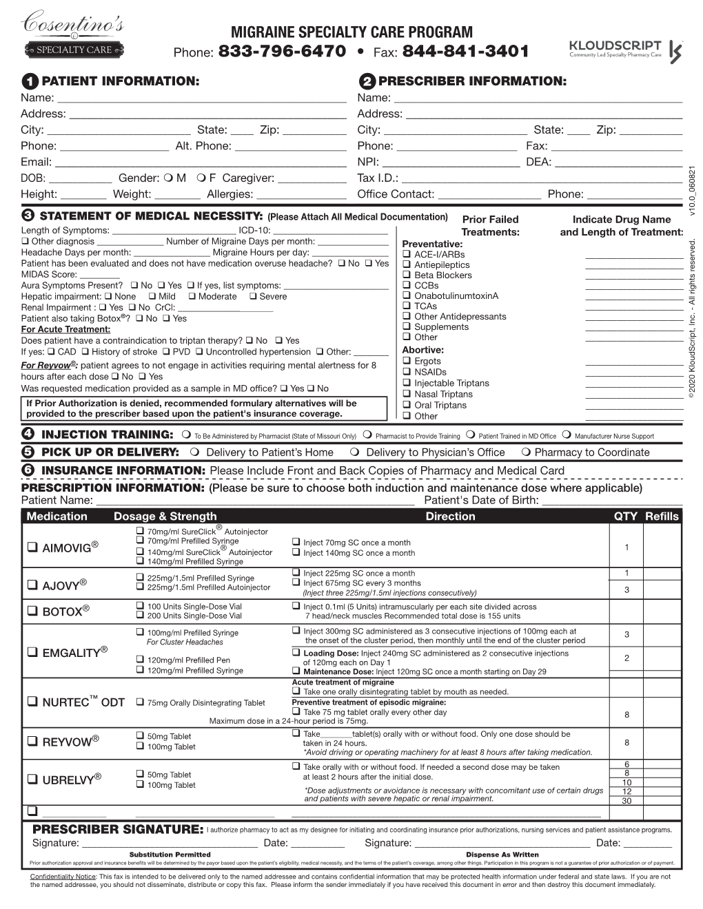 Migraine Specialty Care Program Tm