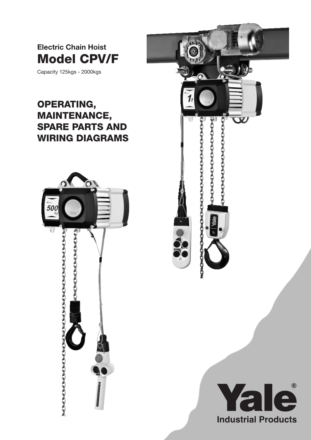 Yale CPV Operating Manual