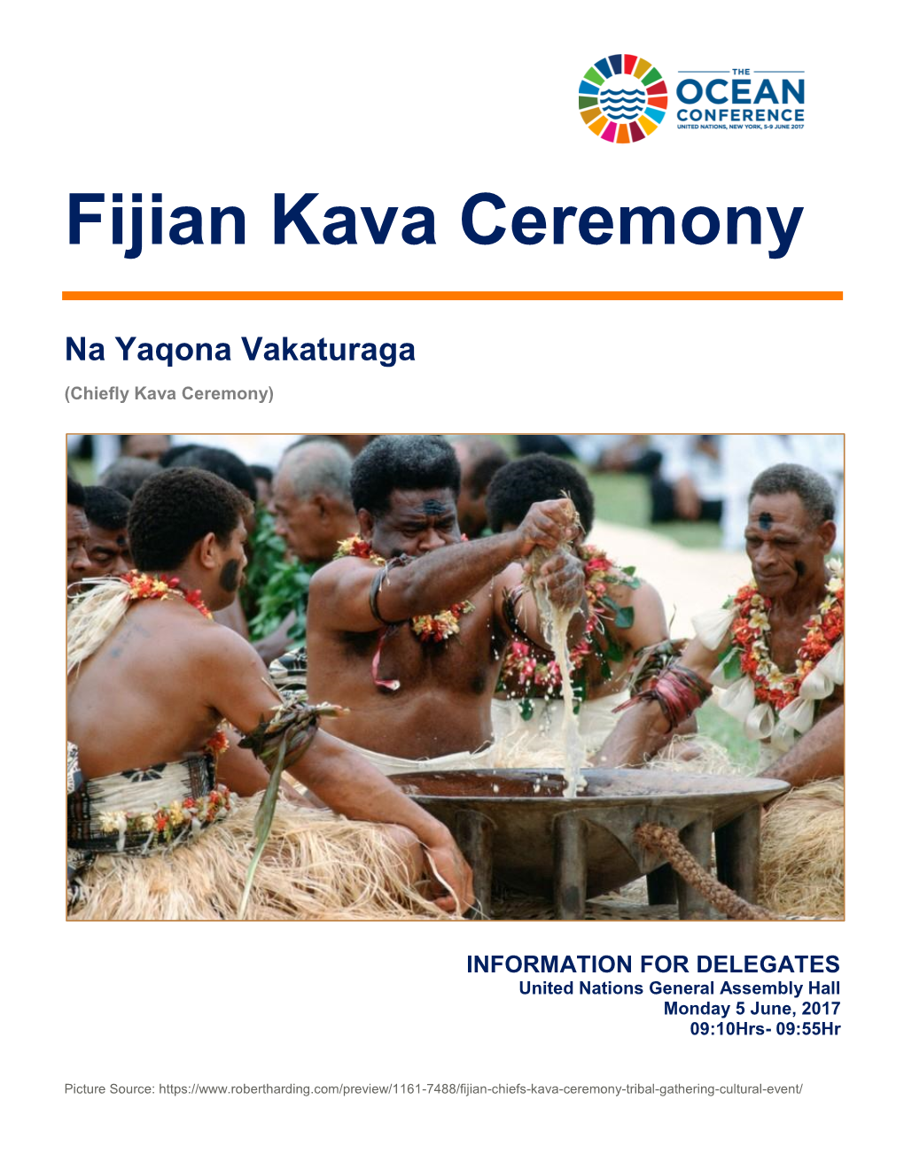 Fijian Kava Ceremony