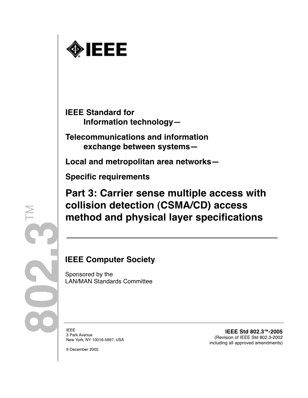 IEEE Std 802.3-2005, Section