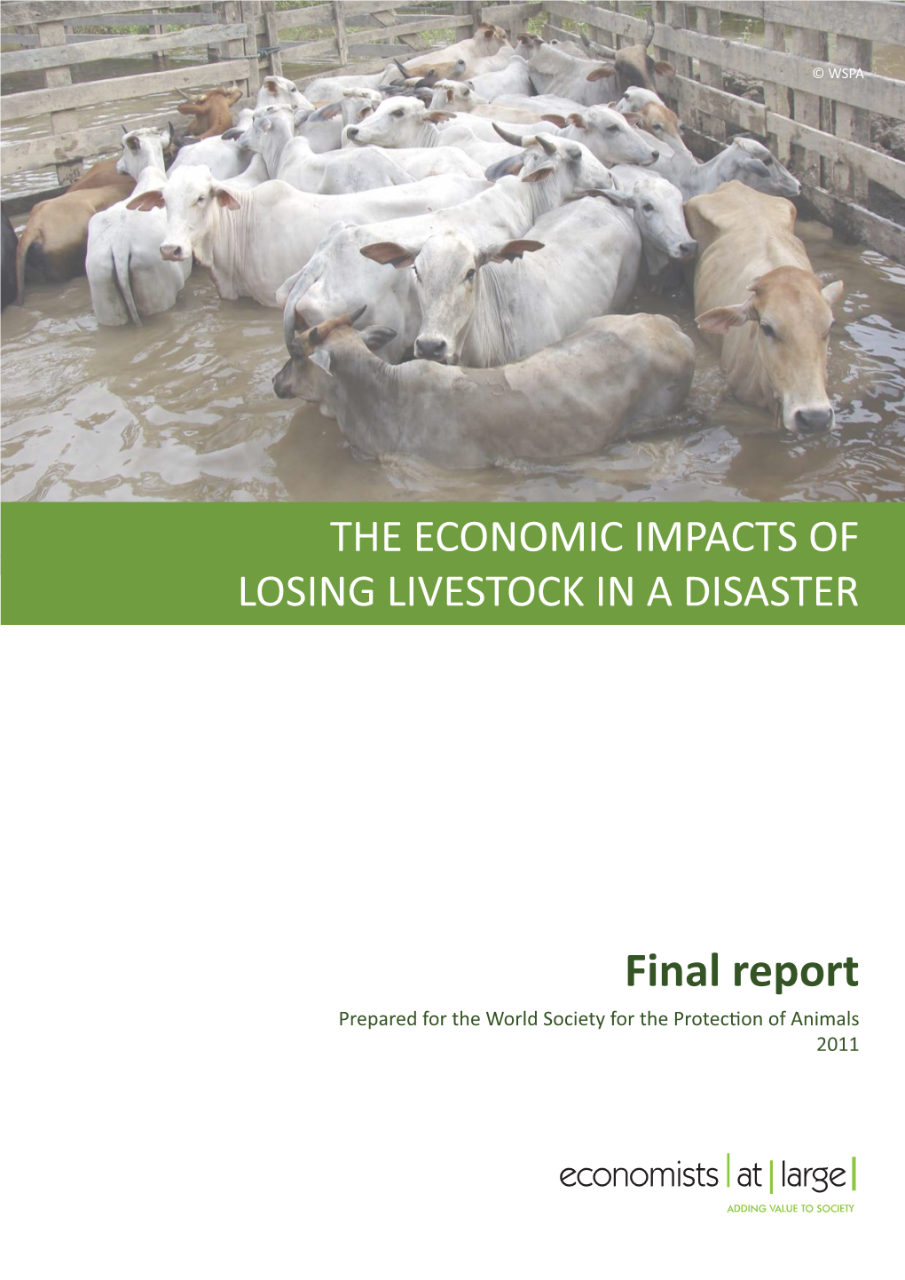 Livestock Disaster Economics