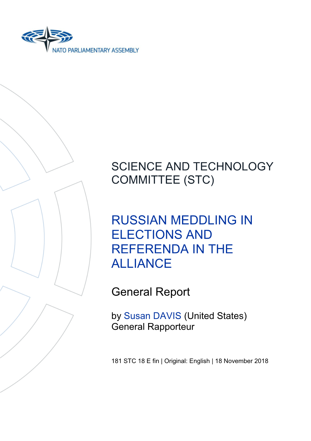 Russian Meddling in Elections and Referenda in the Alliance