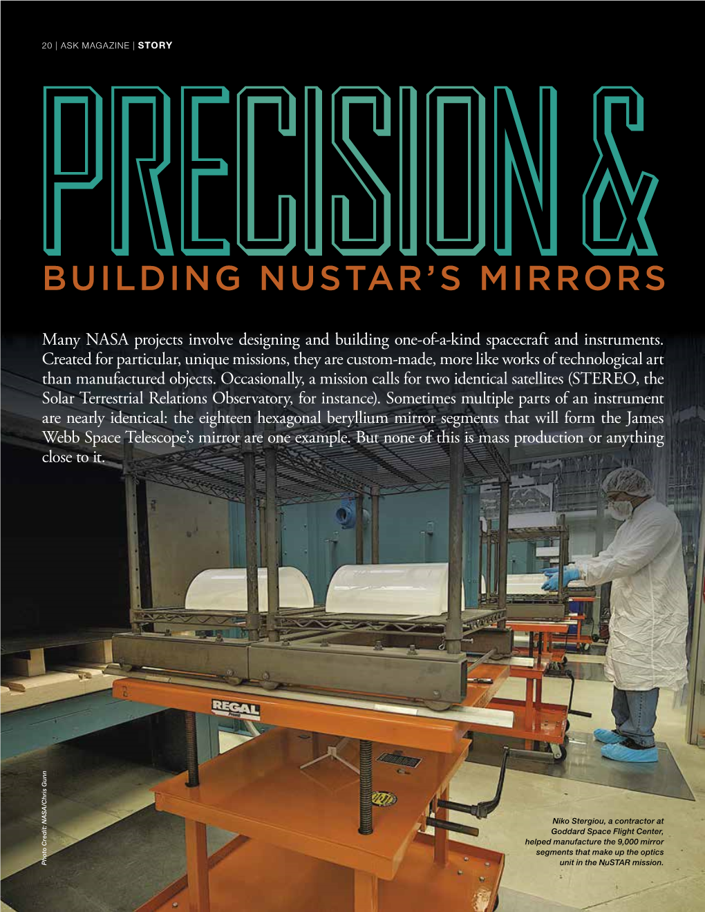 Building Nustar's Mirrors