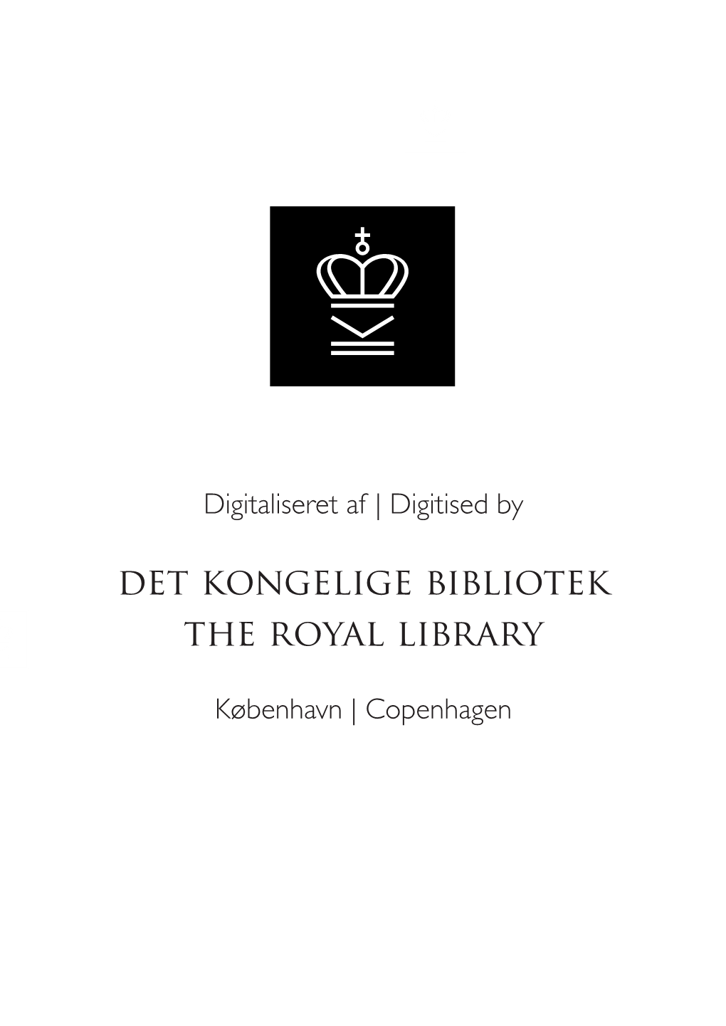 Det Kongelige Bibliotek the Royal Library