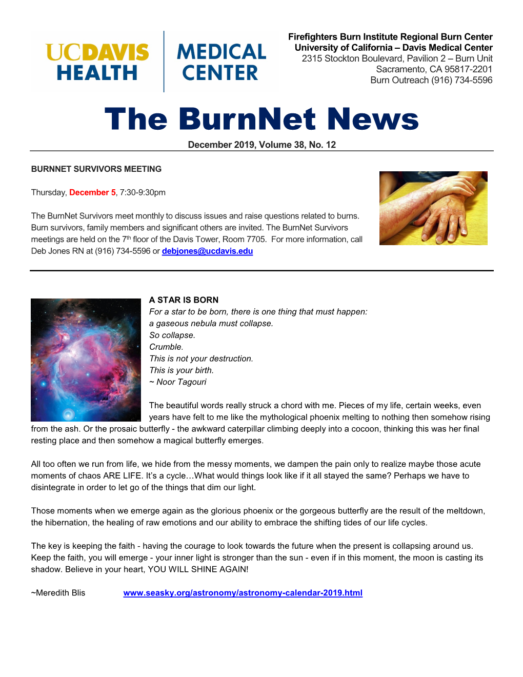 The Burnnet News December 2019, Volume 38, No