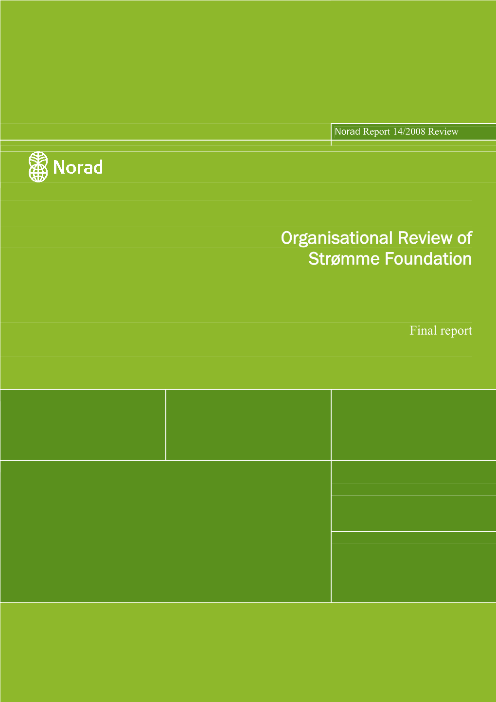 Organisational Review of Stromme Foundation