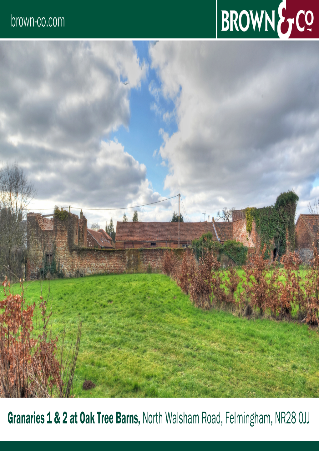 Granaries 1 & 2 at Oak Tree Barns, North Walsham Road, Felmingham