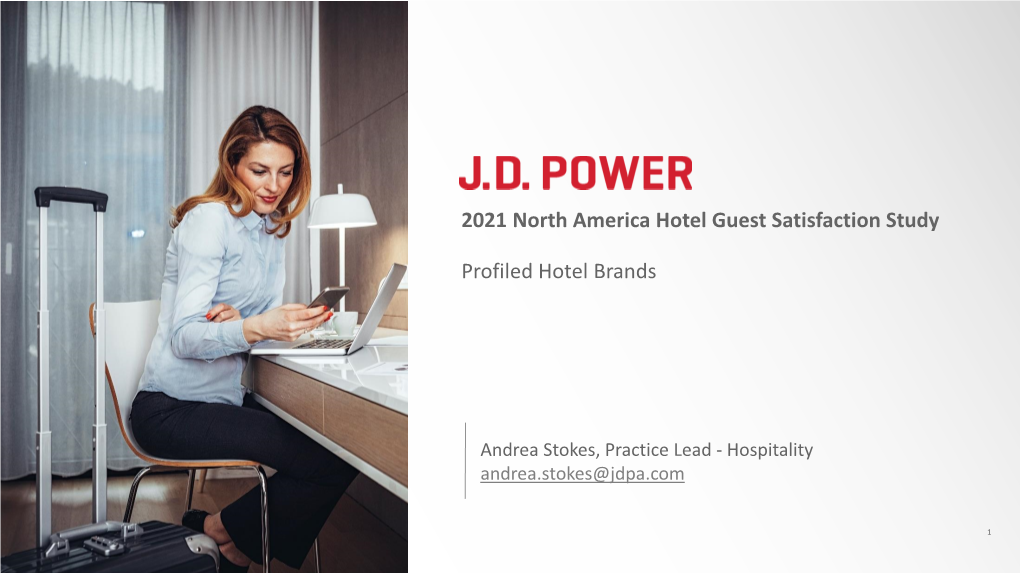 Profiled Hotel Brands 2021 North America Hotel Guest