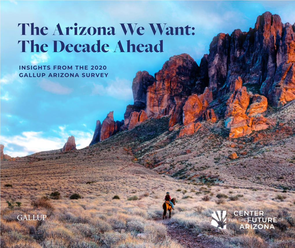 The Arizona We Want: the Decade Ahead