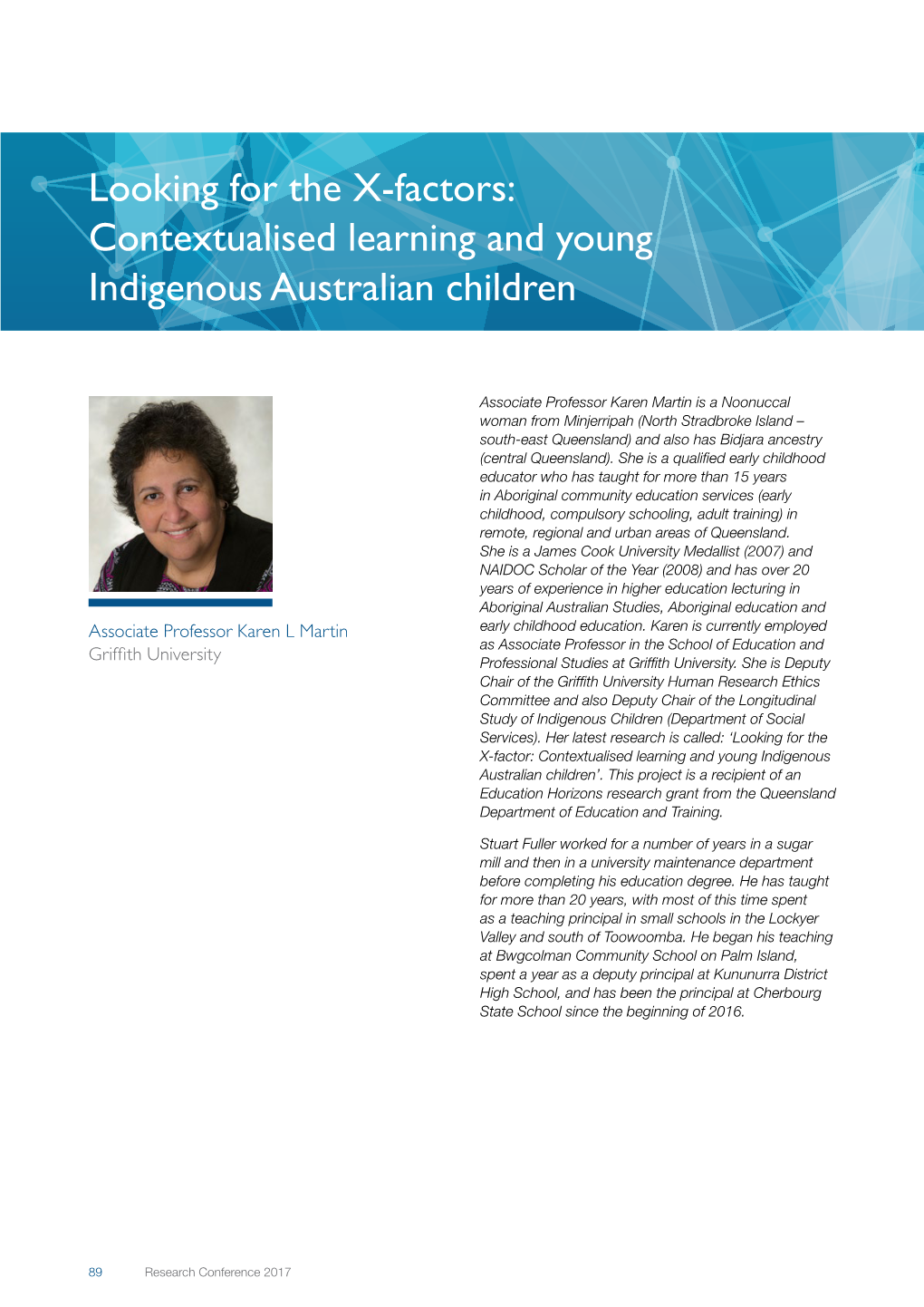 Contextualised Learning and Young Indigenous Australian Children