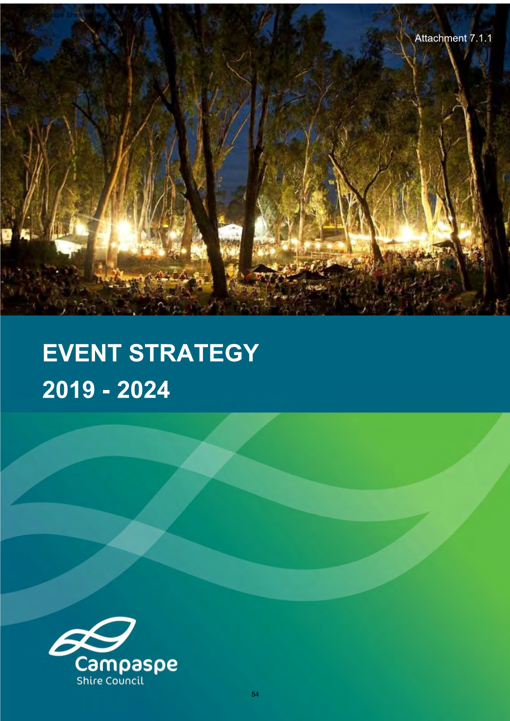 Event Strategy 2019 - 2024