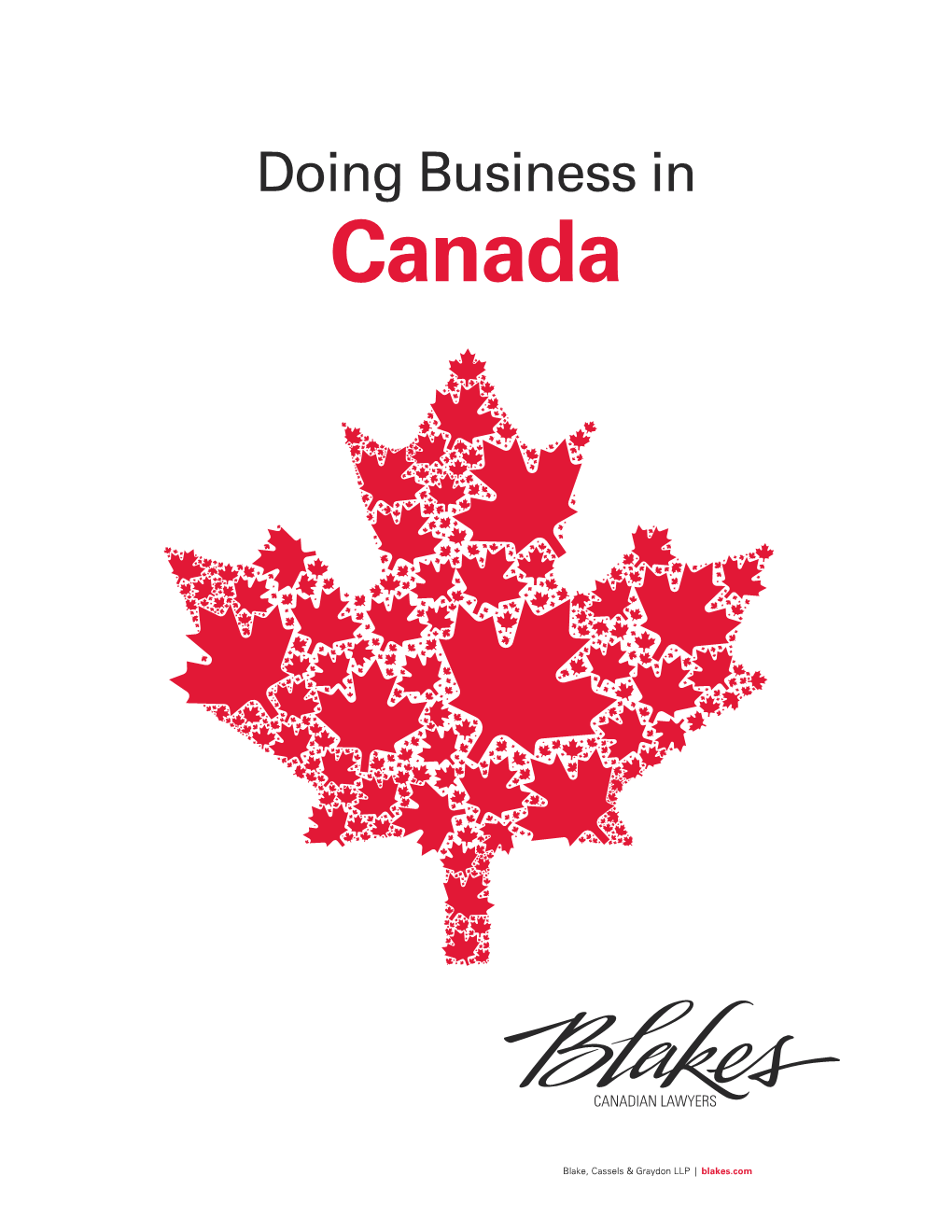 Doing Business in Canada 2019