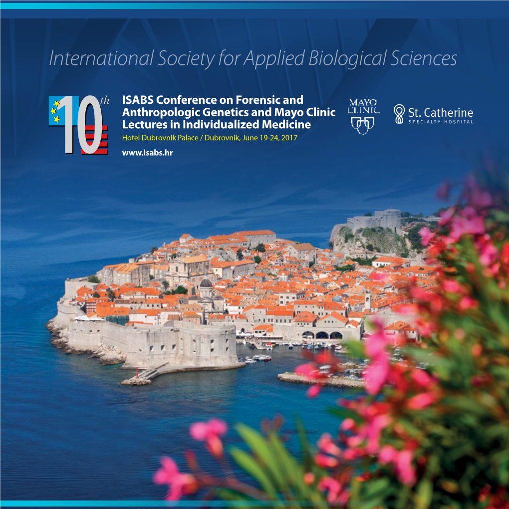 International Society for Applied Biological Sciences