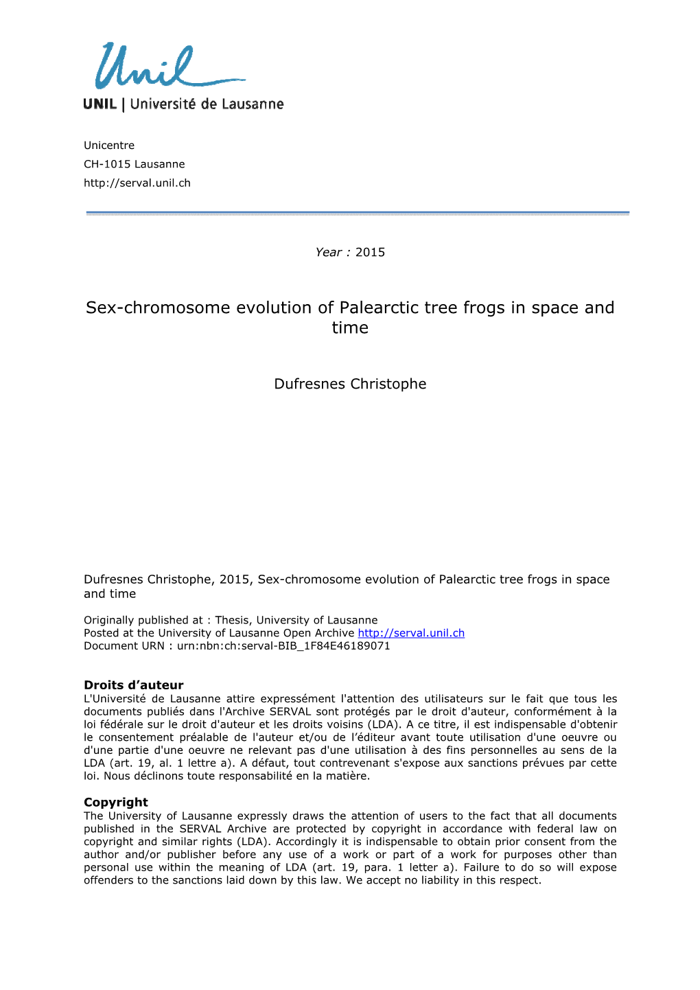Sex-Chromosome Evolution of Palearctic Tree Frogs in Space and Time