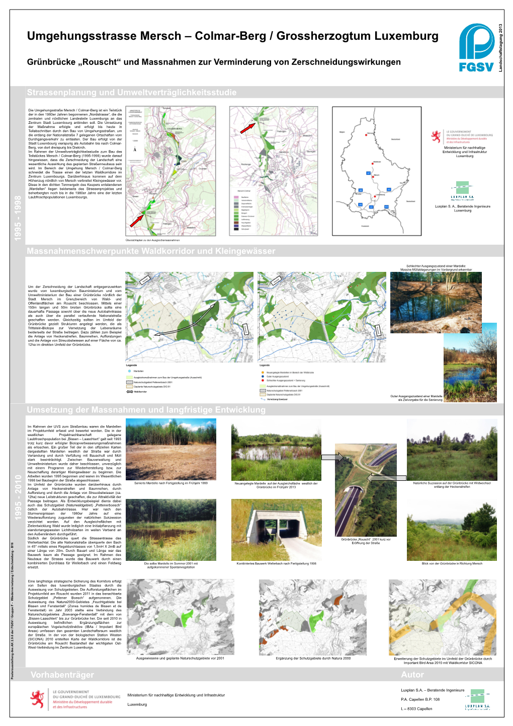 Umgehungsstrasse Mersch – Colmar-Berg / Grossherzogtum Luxemburg