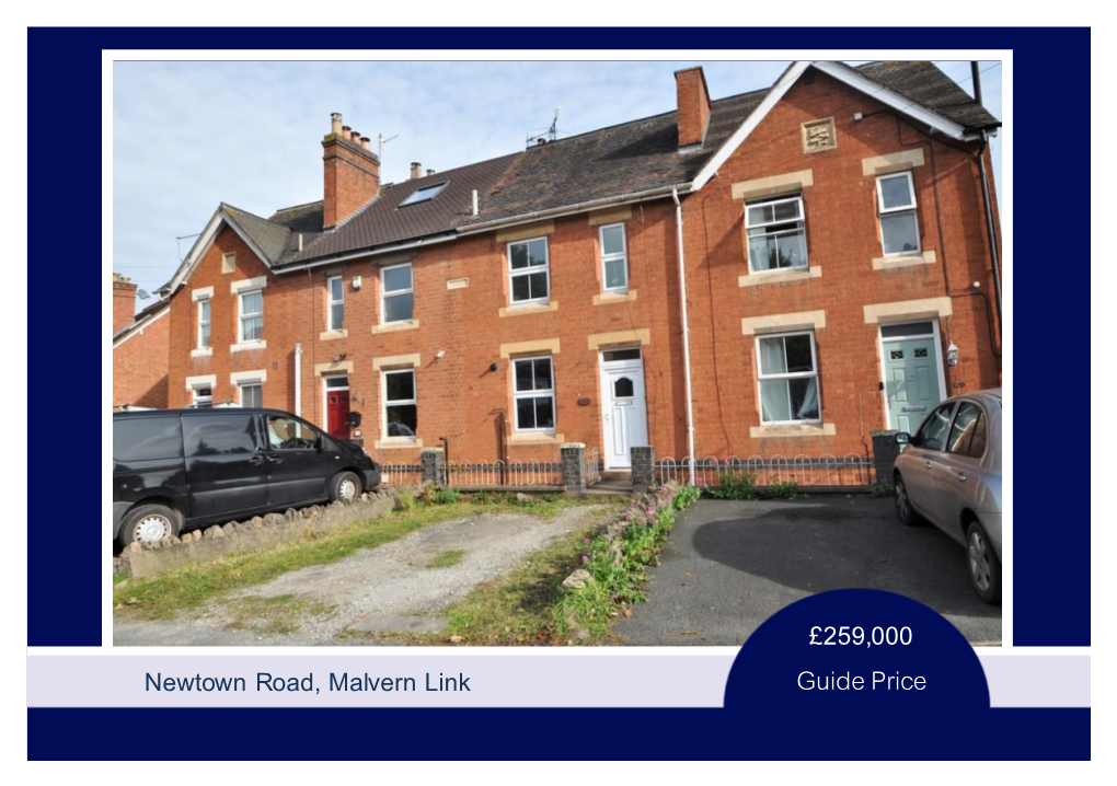 £259,000 Guide Price Newtown Road, Malvern Link