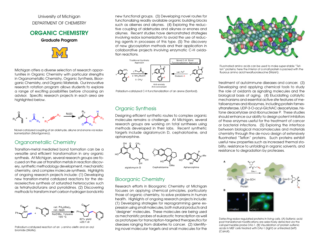 ORGANIC CHEMISTRY Alkynes