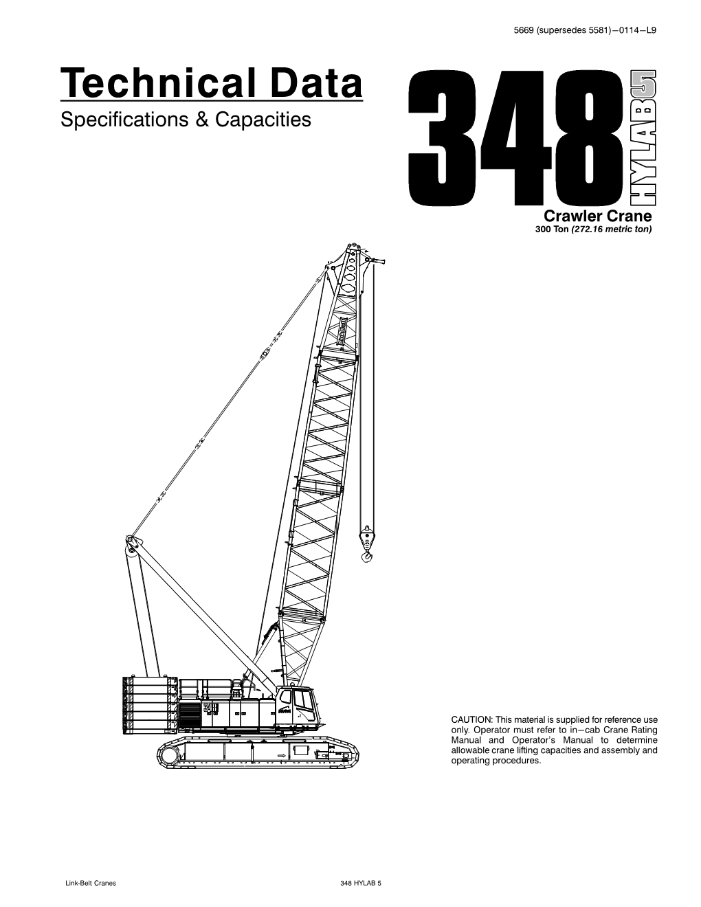 Technical Data Specifications & Capacities