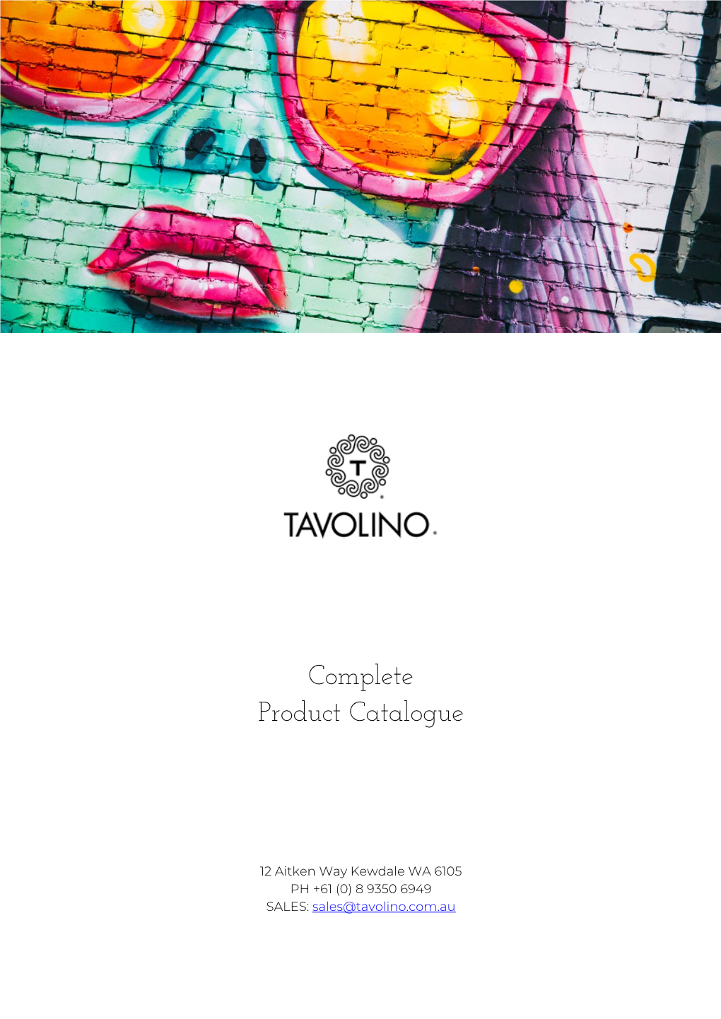 Complete Product Catalogue