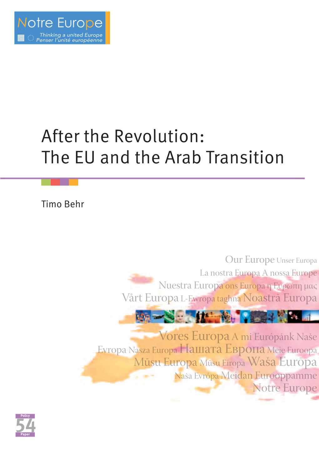 After the Revolution: the EU and the Arab Transition