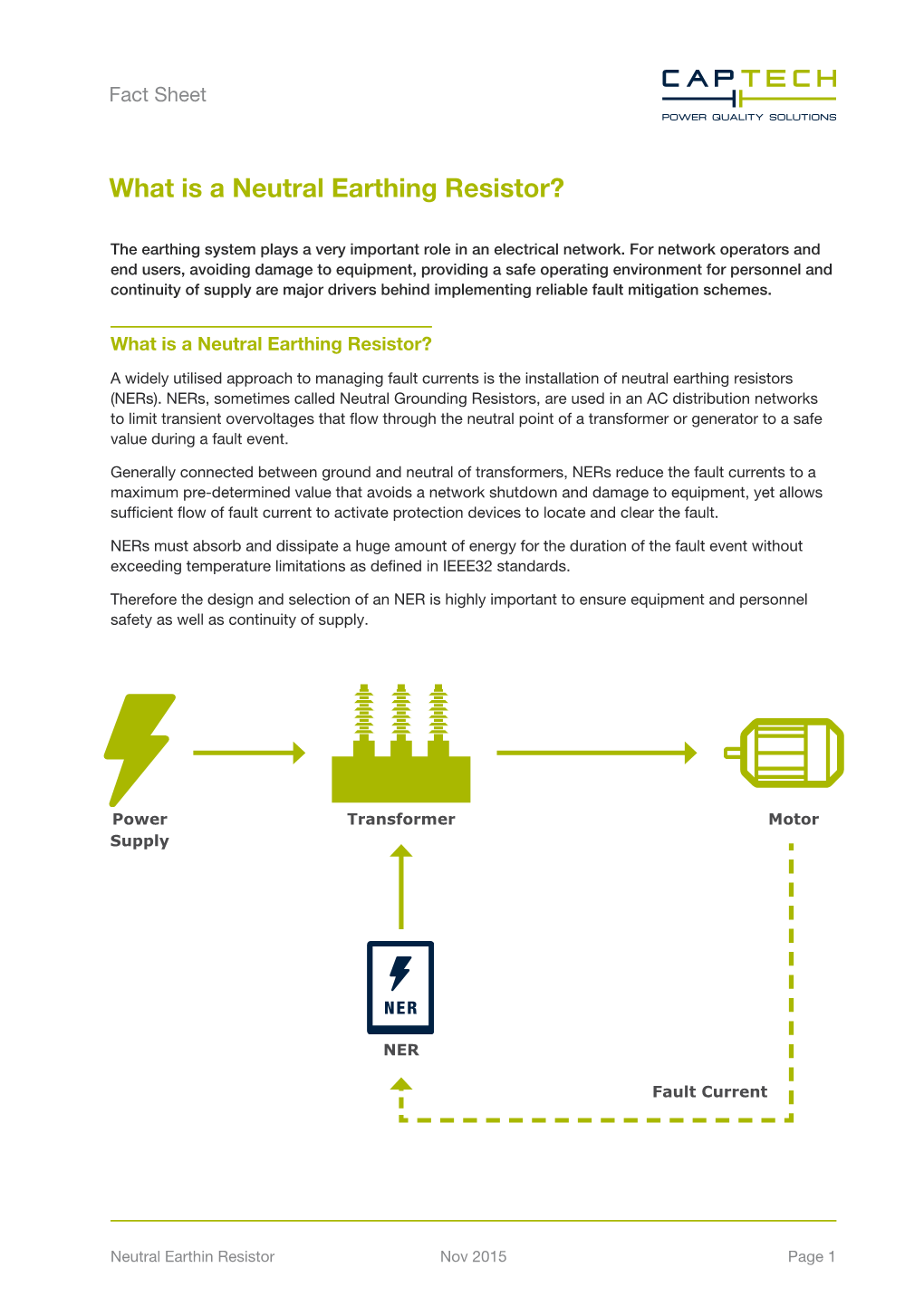 What Is a Neutral Earthing Resistor?