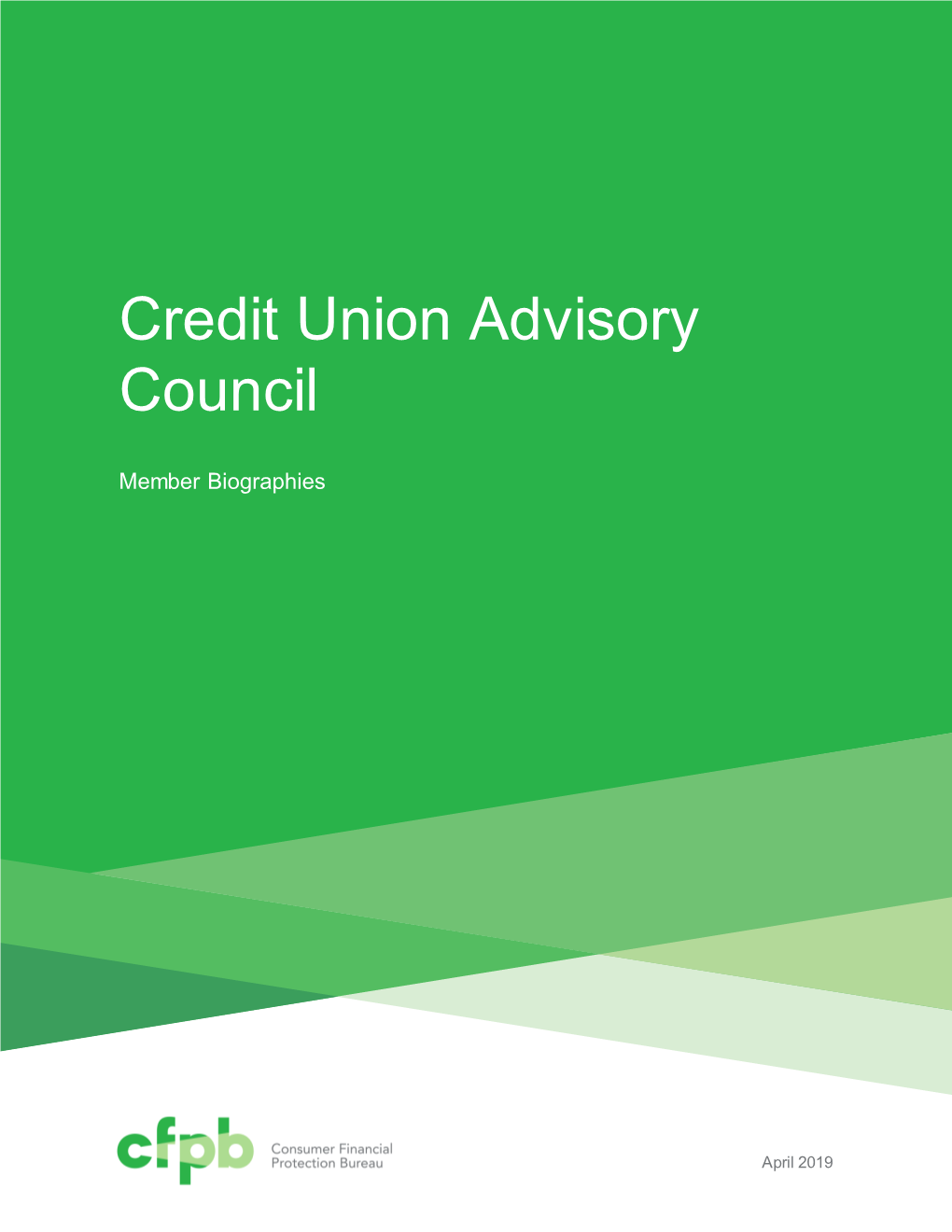 Credit Union Advisory Council