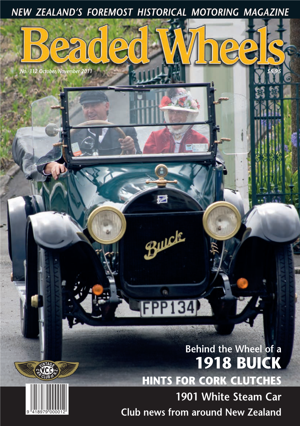 1918 Buick HINTS for Cork Clutches 1901 White Steam Car