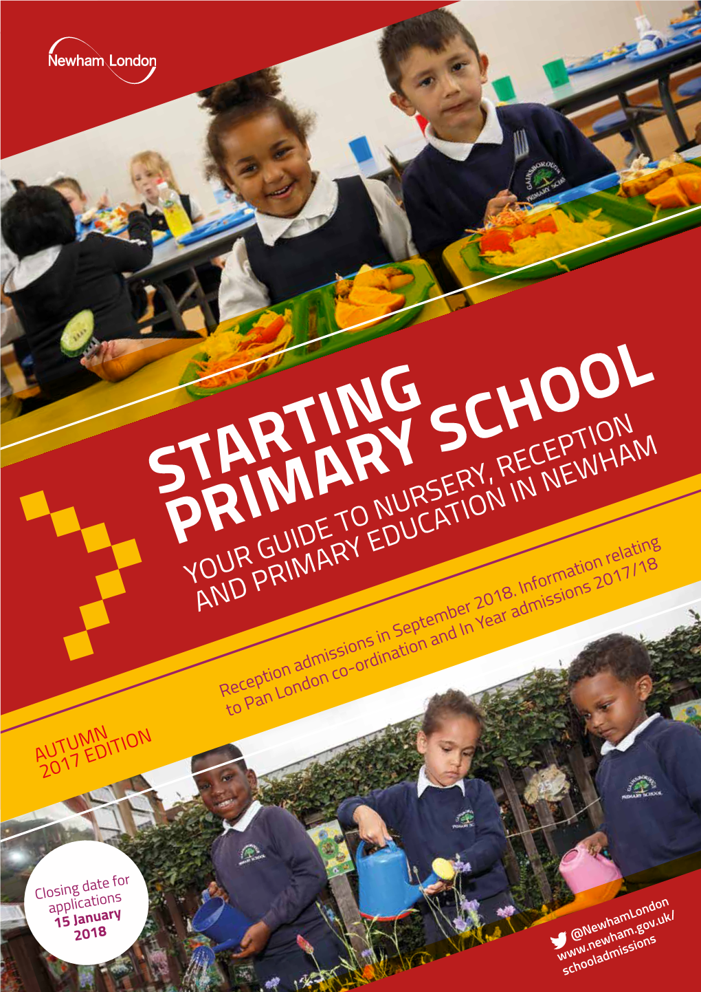 Starting Primary School Your Guide to Nursery, Reception and Primary Education in Newham
