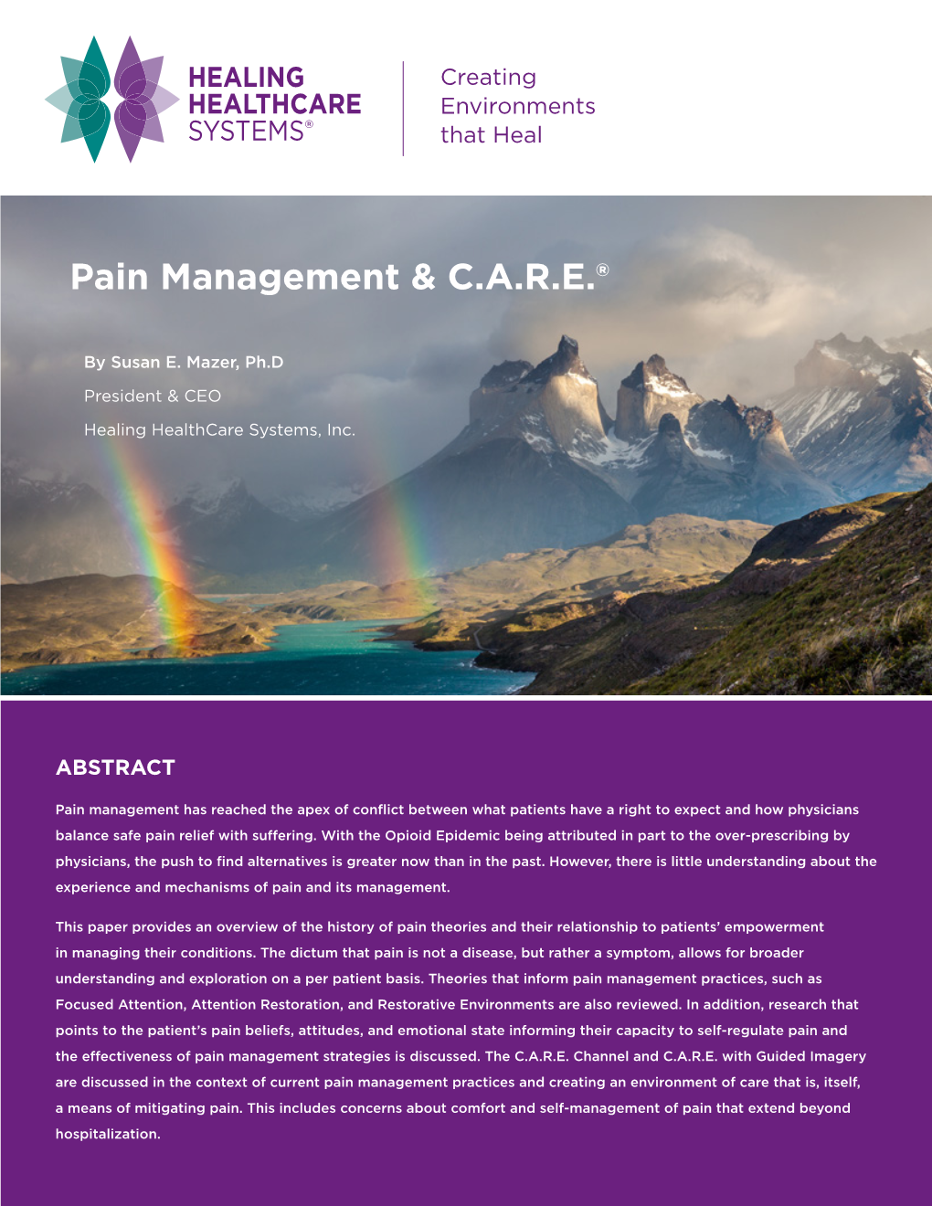 Pain Management & C.A.R.E.®