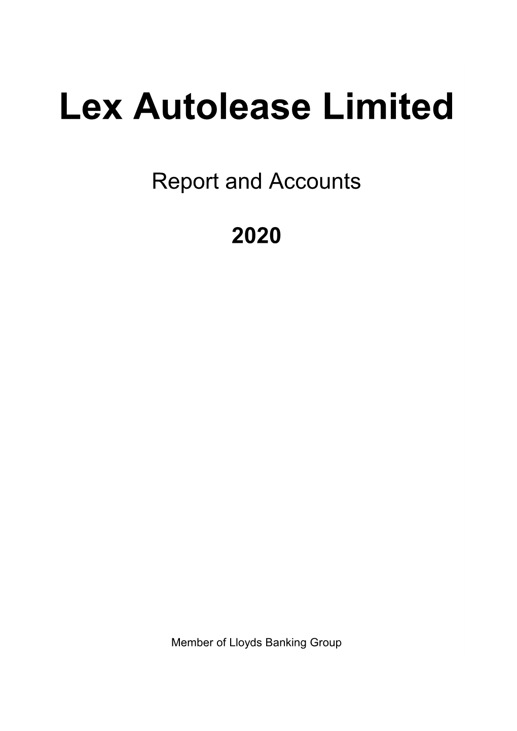 Lex Autolease Limited Annual Report