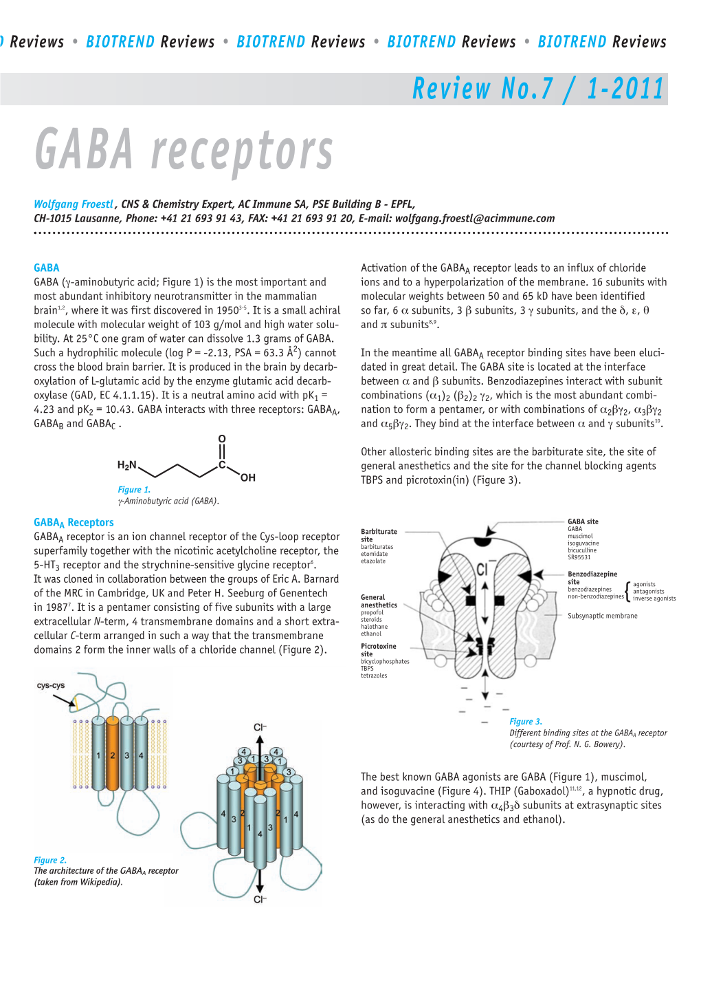 GABA Receptors